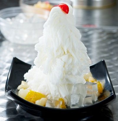 Almond Snow Ice