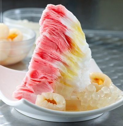 Watermelon & Lychee Snow Ice