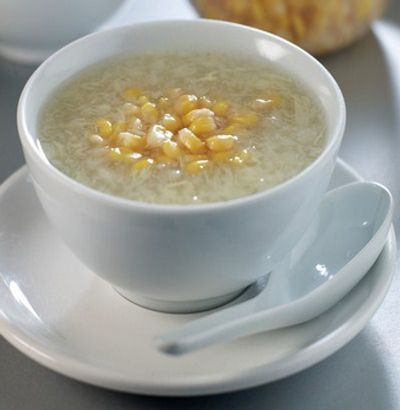 Water Chestnut with Sweet Corn